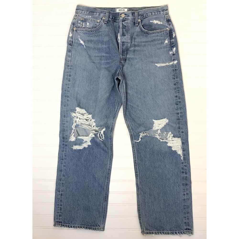 AGOLDE 90’s Mid Rise Loose Fit in Fall Out Size 31 Style A069C-811 Vintage